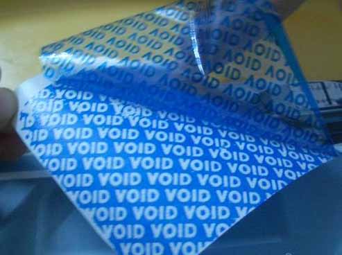 VOID防伪标签|VOID防伪商标